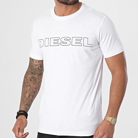 Diesel - Lot De 2 Tee Shirts Jake Noir Blanc