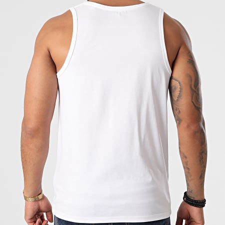 Luxury Lovers - Camiseta Tirantes Emblema Blanco
