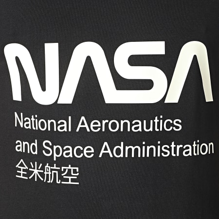NASA - Débardeur Admin Glow In The Dark Noir