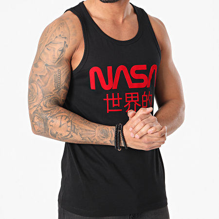 NASA - Canotta Giappone Nero Rosso