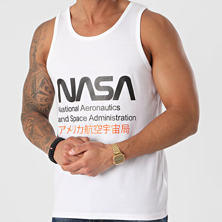 NASA - Débardeur Admin 2 Blanc