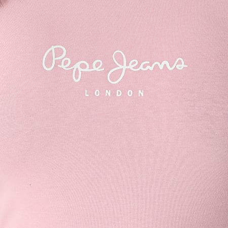Pepe Jeans - Tee Shirt Femme New Virginia PL502711 Rose