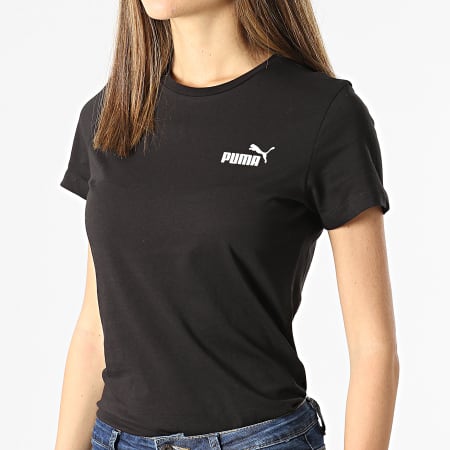 Puma - Camiseta Mujer 586776 Negra