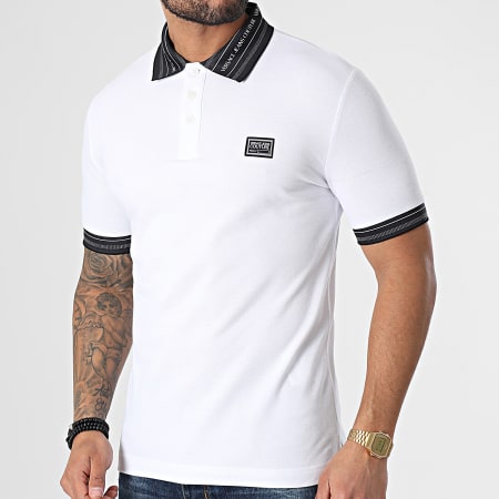 Versace Jeans Couture - Polo Manches Courtes B3GWA7T1-36571 Blanc