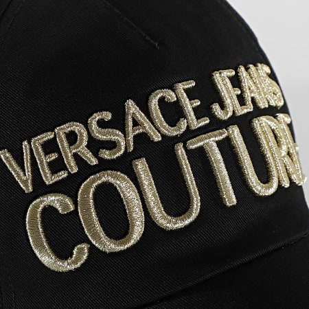 Versace Jeans Couture - Casquette Linea Man E8GWAK10 Noir Doré