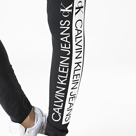 Calvin Klein - Legging Femme Mirrored Logo 5789 Noir