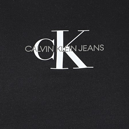 Calvin Klein - Tee Shirt Femme Monogram Classic 6577 Noir