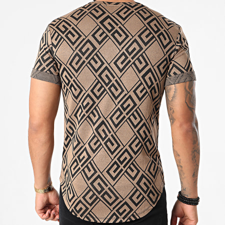 Frilivin - Tee Shirt Oversize U5186 Camel