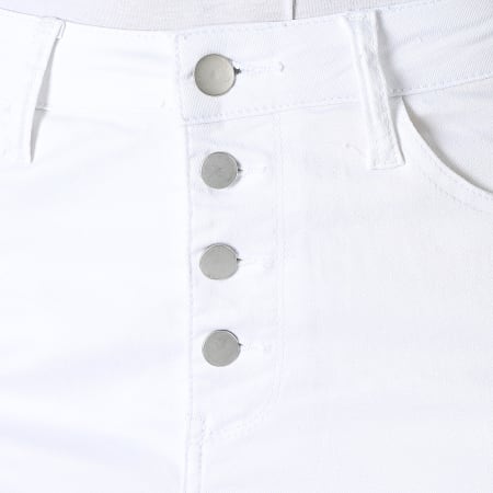 Girls Outfit - Jeans slim da donna JD311B Bianco