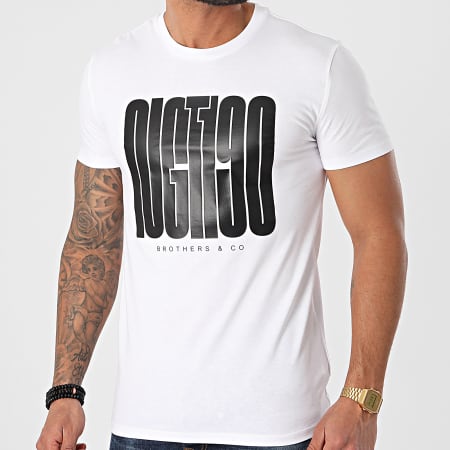 Negrito - Tee Shirt Logo Blanc Noir