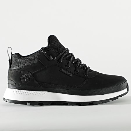 timberland field trekker low hiker black