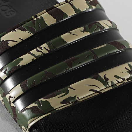 adidas - Claquettes Adilette Comfort FZ4686 Noir Camouflage