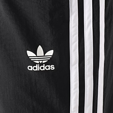 Adidas Originals - Short De Bain A Bandes 3 Stripes GN3523 Noir