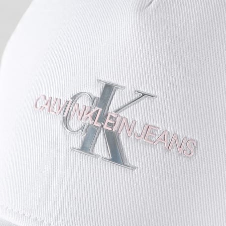 Calvin Klein - Casquette Femme Mono Hardware 8024 Blanc