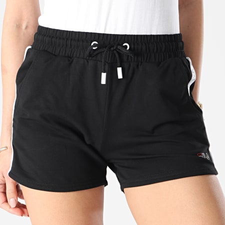 Fila Short Jogging Femme A Bandes Jadianna 683290 Noir