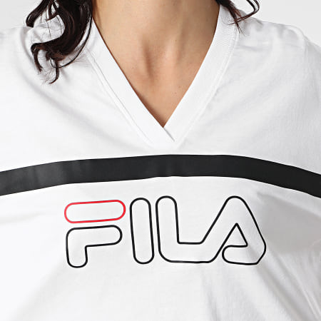 Tee shirt fila blanc femme sales