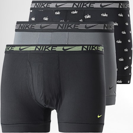 Nike - Lot De 3 Boxers Flex Micro KE1029 Noir Gris