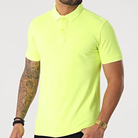 Petrol Industries - Polo Manches Courtes 907 Jaune Fluo