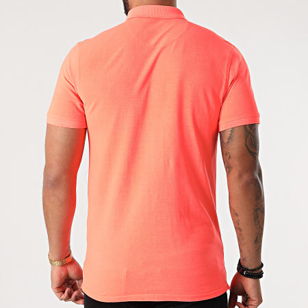 Petrol Industries - Polo Manches Courtes 907 Orange Fluo