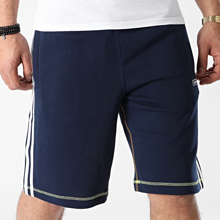 Adidas Originals - Short Jogging A Bandes Contrast Stitch GN3884 Bleu Marine