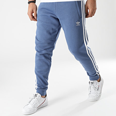 Adidas Originals - Pantalon Jogging A Bandes 3 Stripes GN3528 Bleu Clair