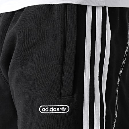 Adidas Originals - Short Jogging A Bandes Contrast Stitch GN3882 Noir