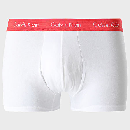 Calvin Klein - Lot De 3 Boxers Cotton Stretch U2664G Blanc
