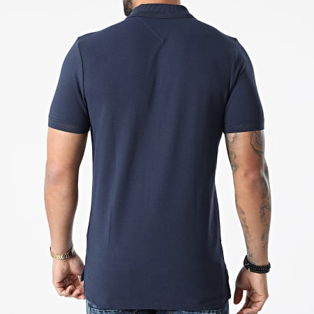 Tommy Jeans - Polo Sleeve Classics Solid Stretch 9439 Navy