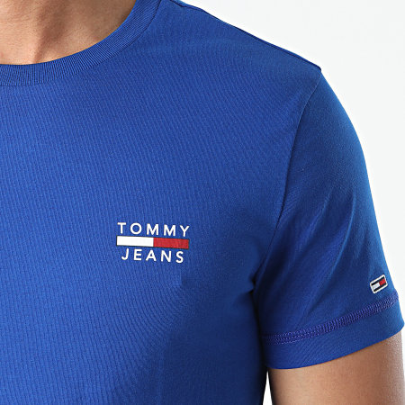 Tommy Jeans - Tee Shirt Chest Logo 0099 Bleu Roi