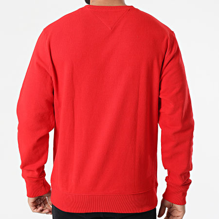 Tommy Jeans - Sweat Crewneck Timeless Tommy 0193 Rouge