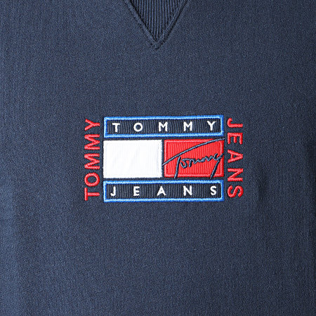Tommy Jeans - Sweat Crewneck Timeless Tommy 0635 Bleu Marine