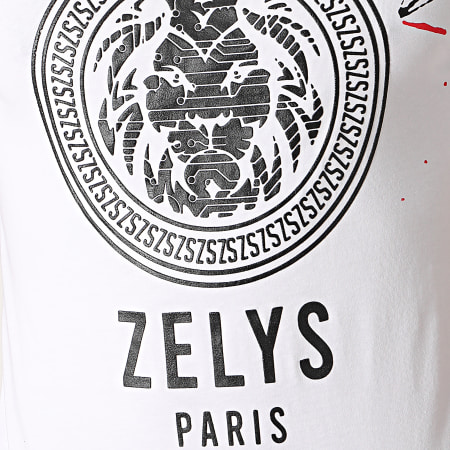 Zelys Paris - Tee Shirt Task Blanc
