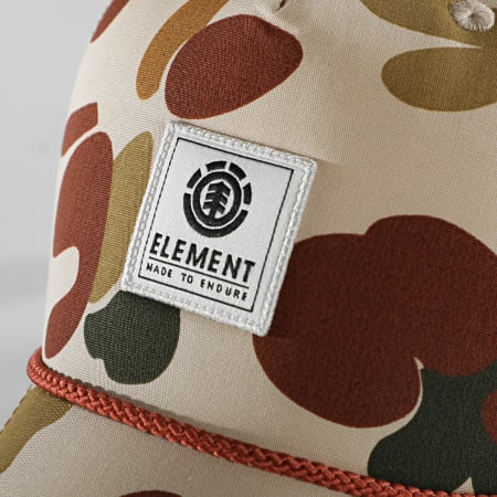 Element - Casquette Trucker Stint Beige Camouflage