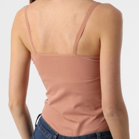 Only - Body Vicky Basic Mujer Tank Top Beige