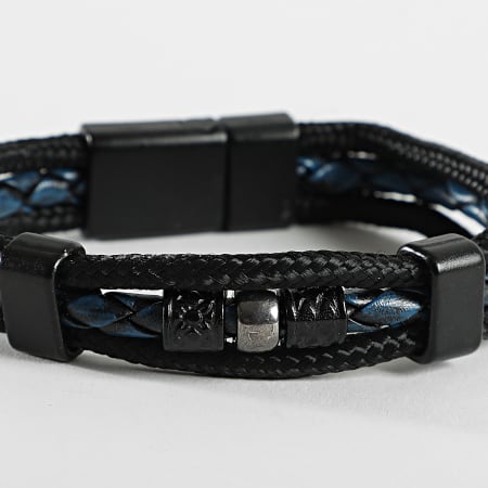 Black Needle - Bracelet BBN-412 Noir Bleu
