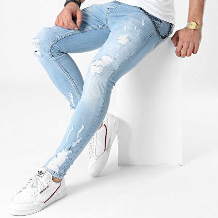 Black Needle - Jeans skinny 3052 con lavaggio blu