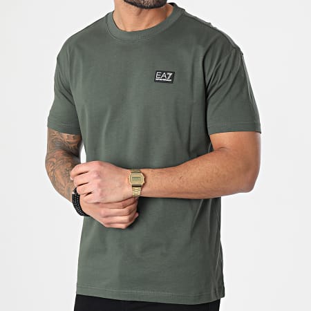 EA7 Emporio Armani Tee Shirt 3KPT63 PJ6EZ Vert Kaki LaBoutiqueOfficielle