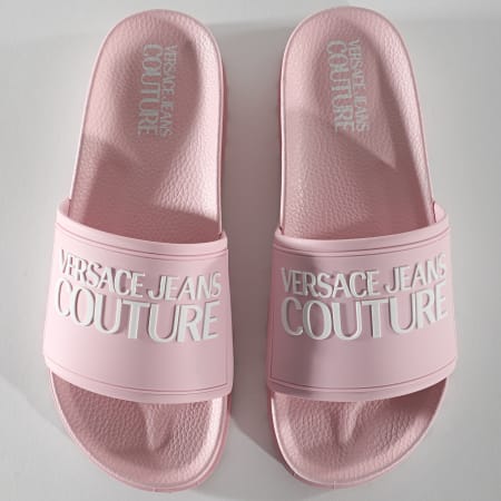 Versace Jeans Couture - Claquettes Femme Linea Fondo Slide E0VVBSQ2 Rose