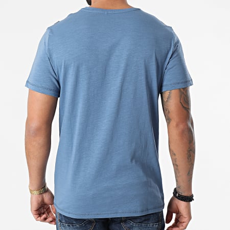 Blend - Tee Shirt 20712078 Bleu Chiné