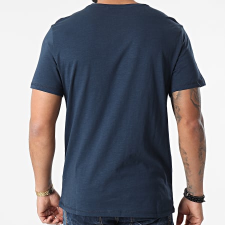 Blend - Tee Shirt 20712078 Bleu Marine