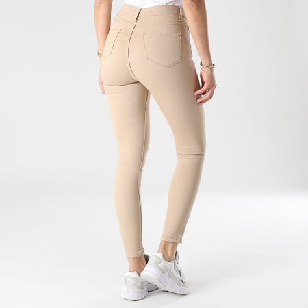 Jean Skinny Femme DZ359 Beige