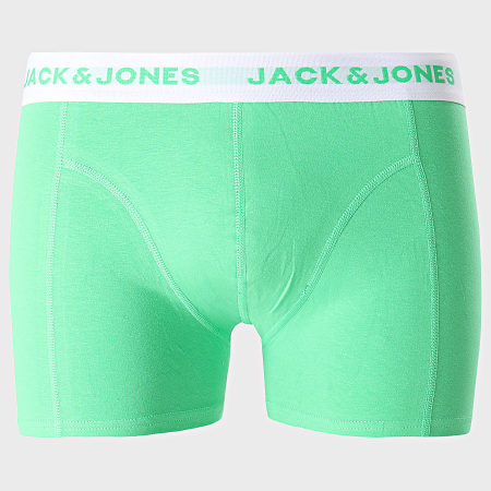 Jack And Jones - Lot De 3 Boxers Neon 12168730 Rose Vert Bleu