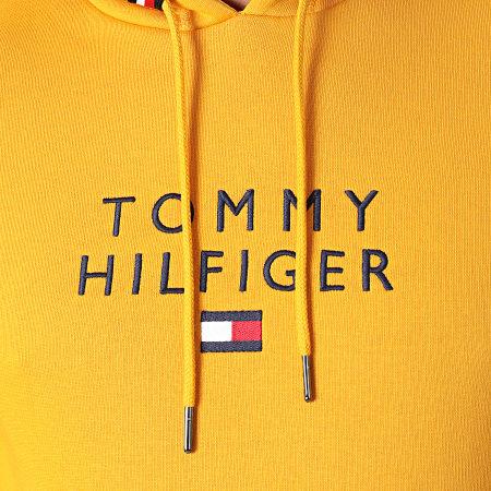 Tommy Hilfiger - Sweat Capuche Stacked Tommy Flag 7397 Jaune