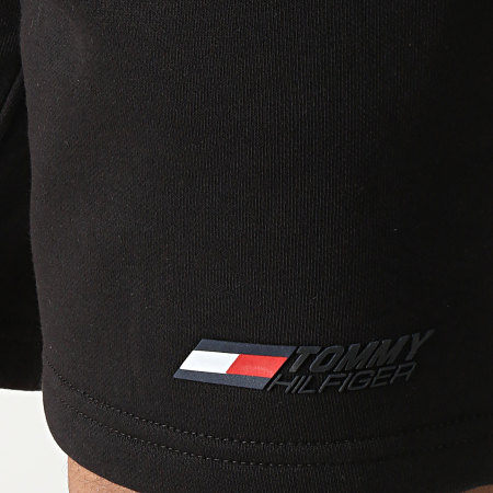 Tommy Sport - Short Jogging Logo Fleece 7234 Noir