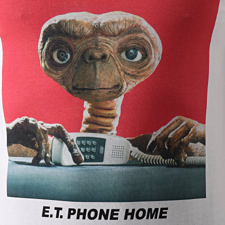 E.T. L'Extraterrestre - Tee Shirt Phone Home Blanc