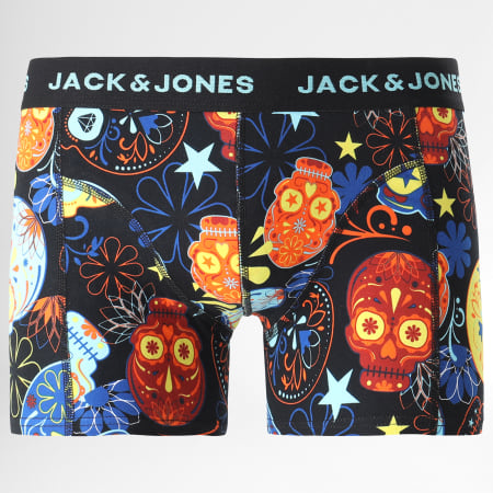 Jack And Jones - Lot De 3 Boxers Sugar Skull 12185485 Noir