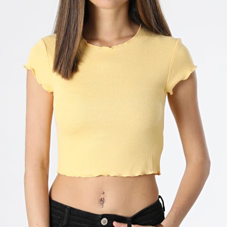 Only - Top Femme Kitty Jaune