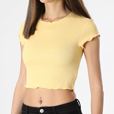 Only - Top Femme Kitty Jaune