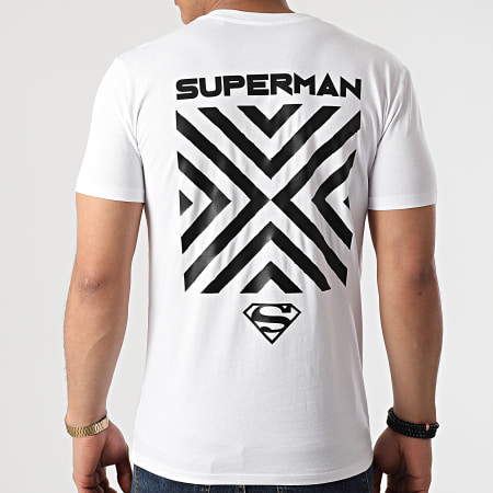 DC Comics - Camiseta Cruzada Blanca