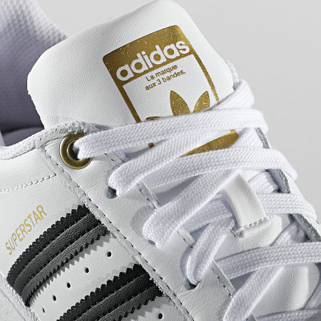 Adidas superstar black dames best sale
